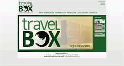 Desktop Screenshot of cajastravelbox.com